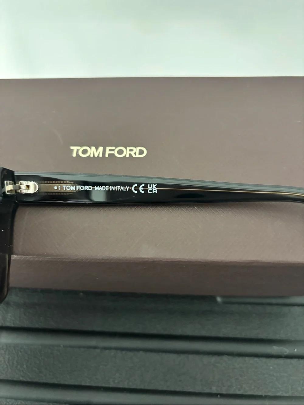 Tom Ford Women's Gradient Blush to Black Oversized Square Sunglasses